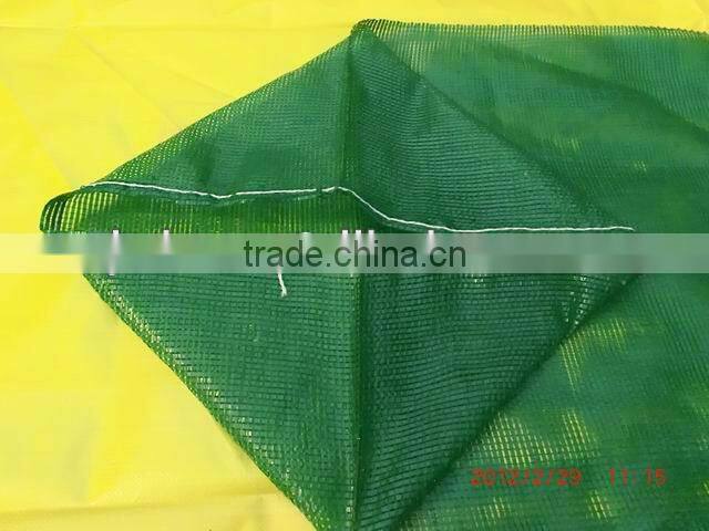 2013 HOT sale Kintted plastic mesh bag with darwstring