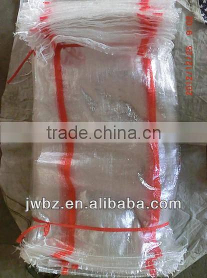Plastic agricultural woven mesh bag for sale