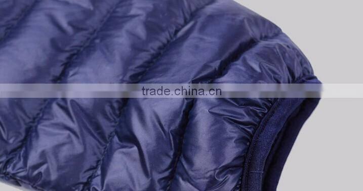 2016 manufacturer plus size Hot sales economic folding ultralight down jacket for man