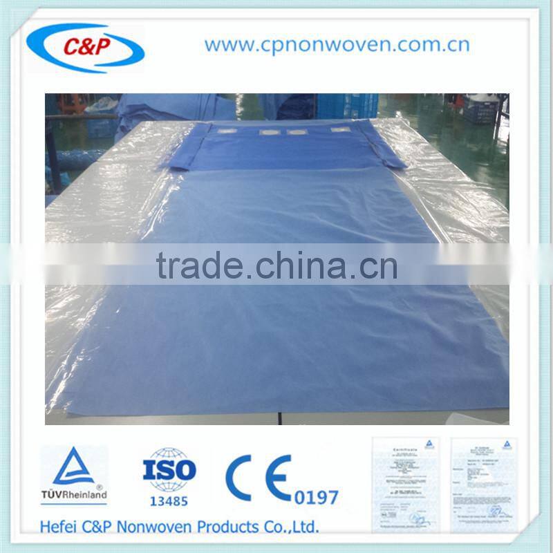 ANGIOGRAPHY DRAPES 4 HOLES