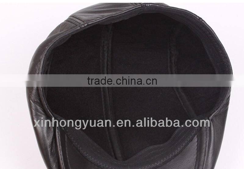 custom Fashion plaid duckbill pub cap hat