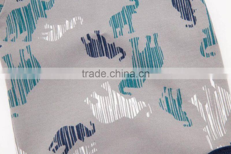 2017 Cheap Good Quality Baby Clothes Colorful Summer 100%Cotton Short Sleeves with Printing Newborn Infant Baby Bodysuits