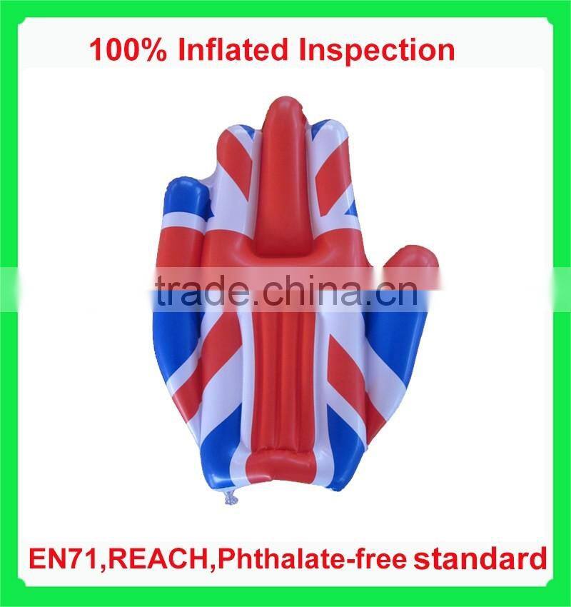 high quality PVC inflatable hand