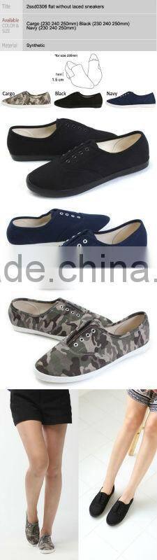 2ssd0306 flat without laced sneakers