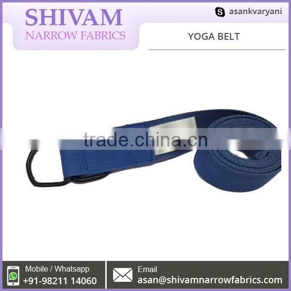 Durable High Quality Yoga Belt Will Help Ensure Correct Alignment