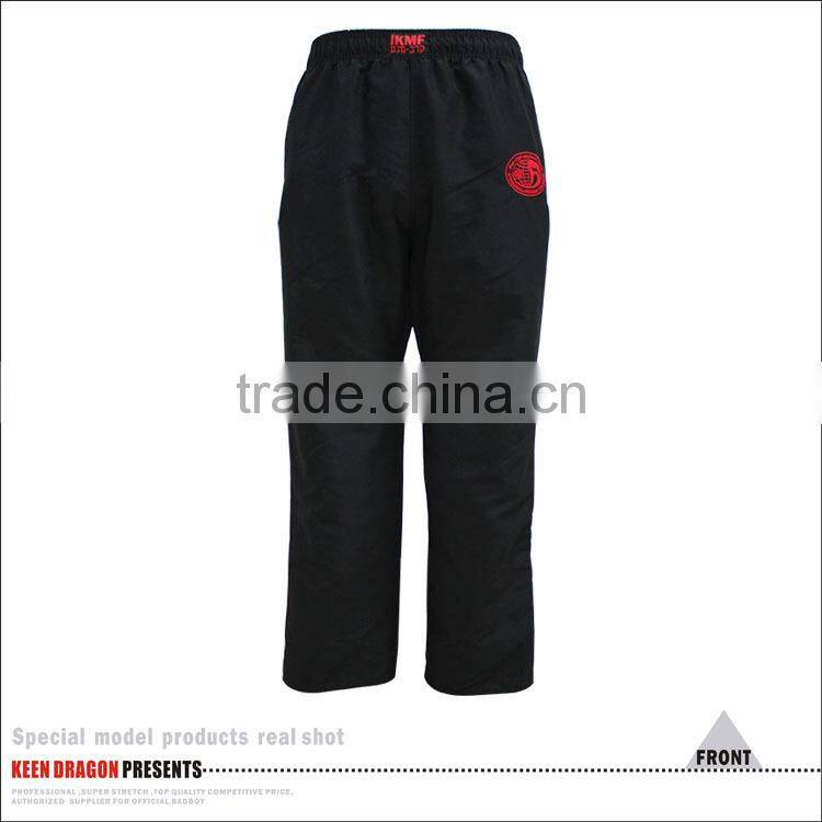 Fashion training wear custom embroidery logo mens running pants