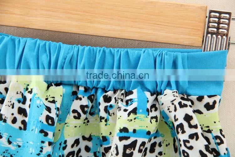 New arrival Cheapest Indian girls without dress 2017 New child clothes baby girls' suits summer Kids clothes 2-7 years old