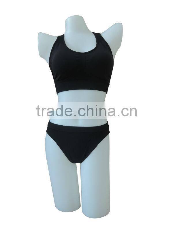 Cheap ladies lingerie sprotswear seamless woman underwear ladies sport bra