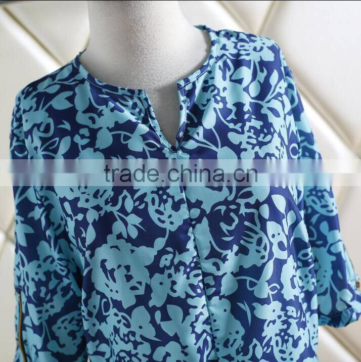 Hot Sale Euro Fashion L-6XL Printed Polyester Fat women dress Round Neck Long sleeve bodycon plus szie dress for women