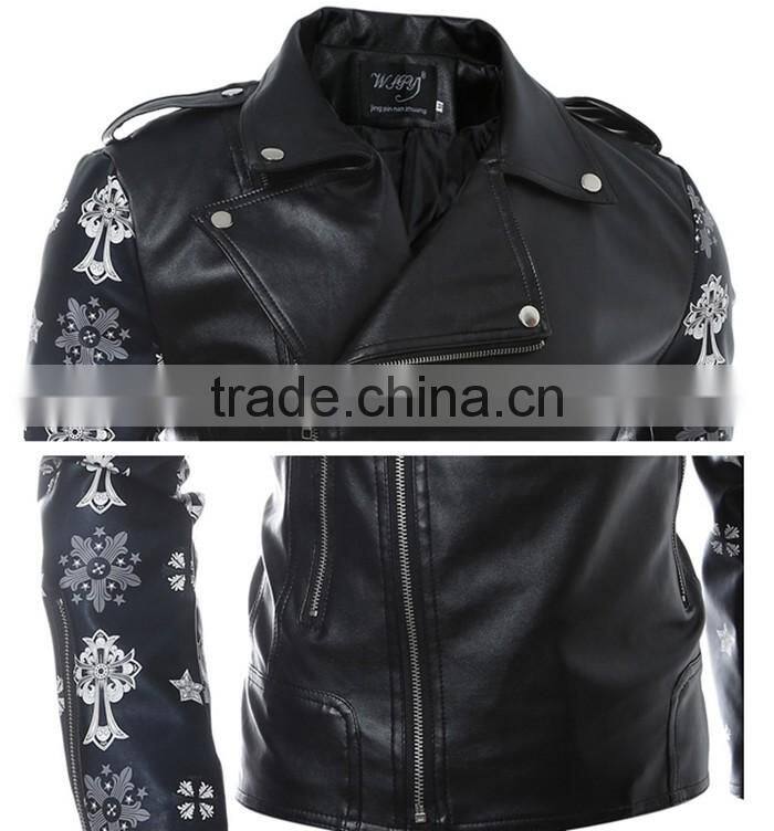 Hot ! quality new winter fashion men's coat, men's jackets, men's leather jacket