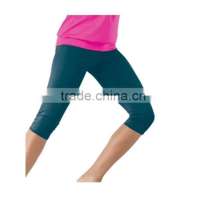 High quality dancewear Capri Leggings E16017