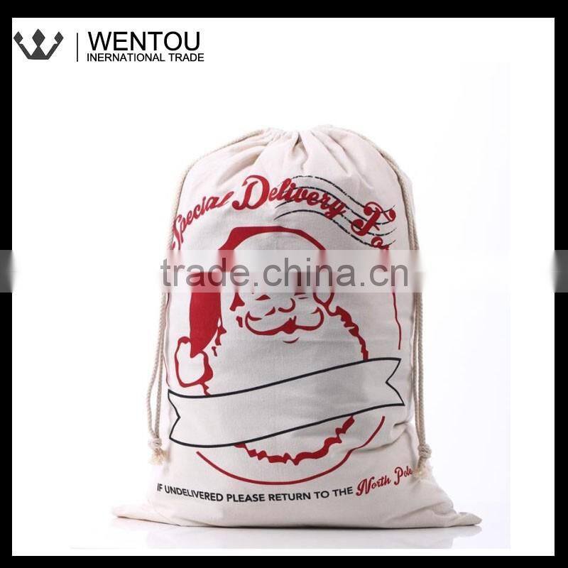 Personalized Christmas Canvas Santa Sack