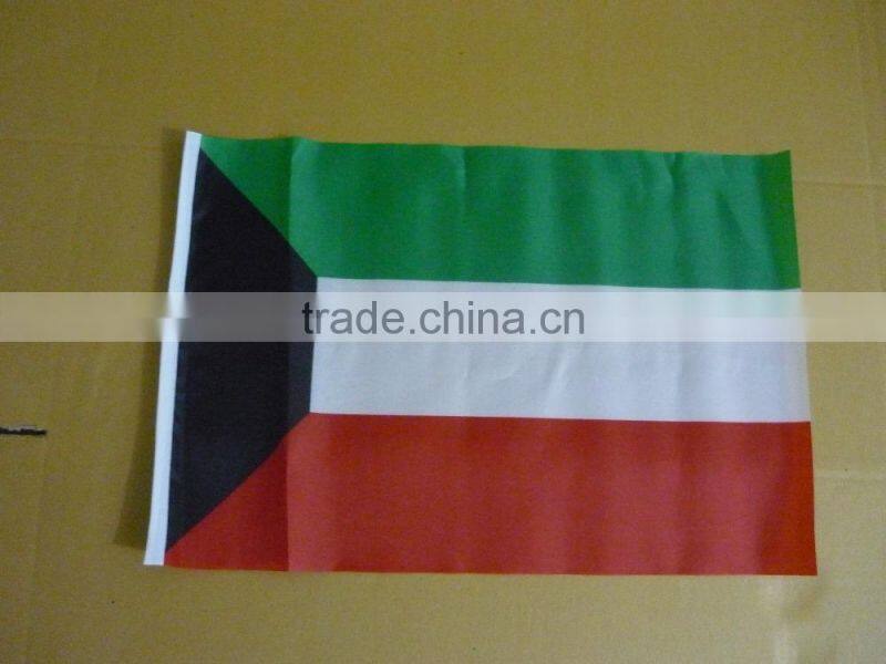 heat polyester national flag