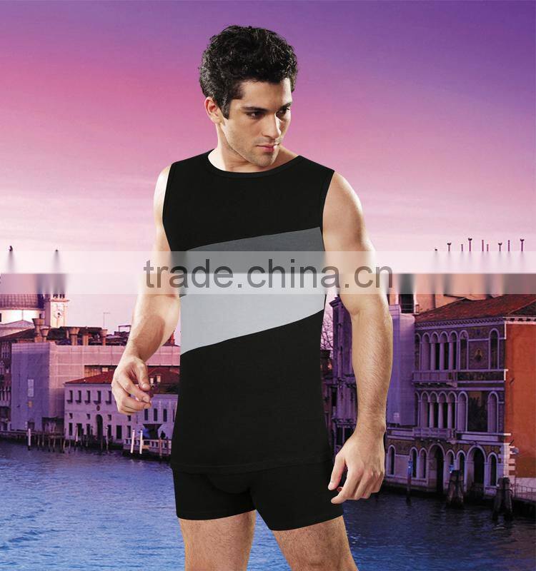 Mass supply new and promotional 95% cotton 5% spandex tank top