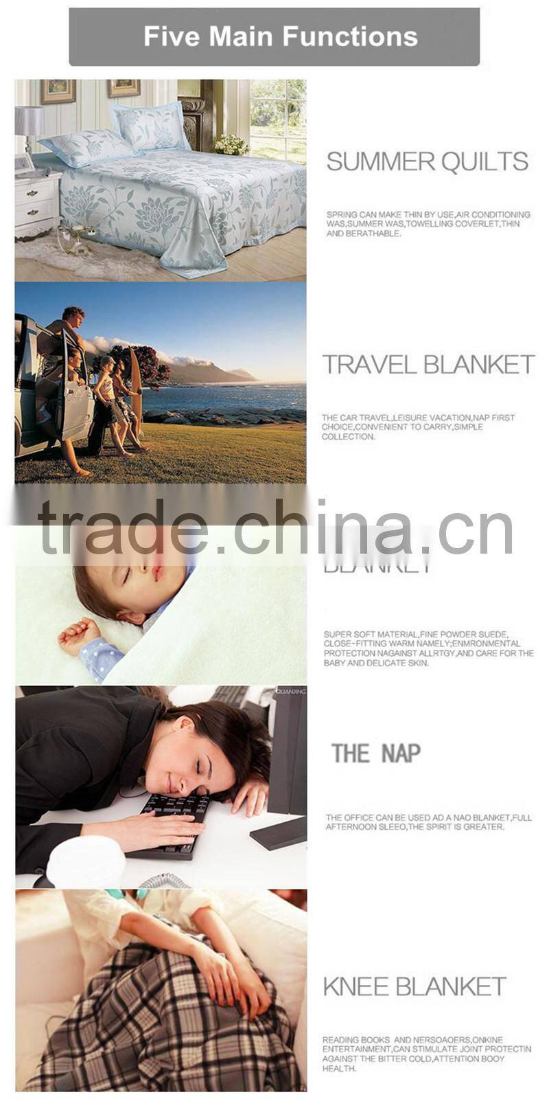 2015 Hot Sale Hometextile Wholesale Microsoft Fabric Warm Cozy Throw Airplane Wearable Solid 100 Polyester Fleece Blankets