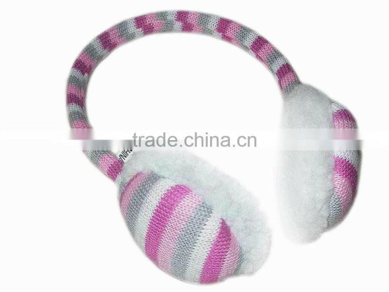 cheap price earmuff, promotion type earmuff, plush/fleece/knitted fashion earmuff