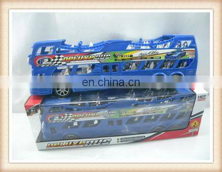 plastic mini open top viewing bus toy