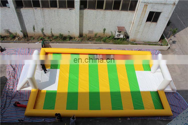 inflatable water football soapy stadium