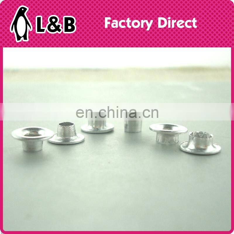 wholesale aluminum eyelet grommet colored metal shoe eyelet