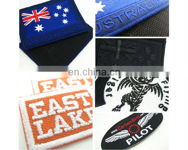 Ideal tree embroidery logo patch for garments