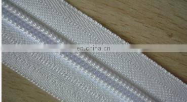 5# Open End Nylon Separating Zipper With Silver Teeth