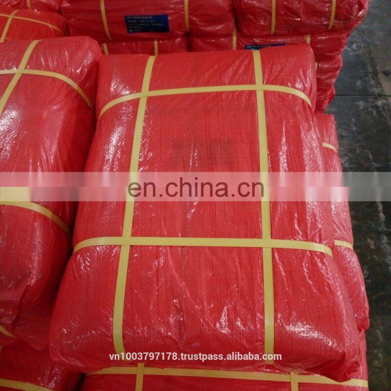 ORANGE TARPAULIN - LIGHT WEIGHT - 80 GSM