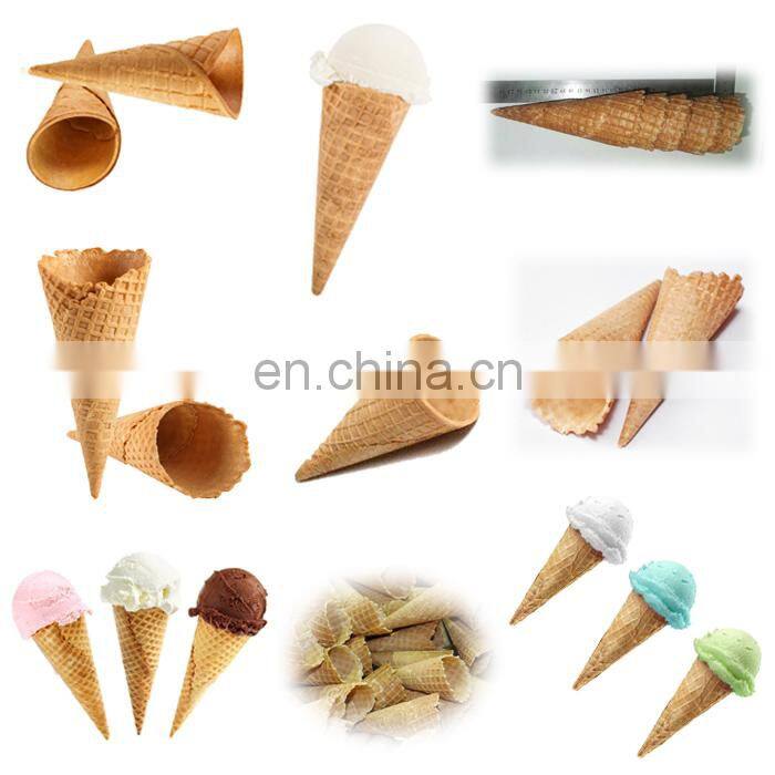 Professional Waffle Sugar Cone Baking Maker Automatic Ice Cream Cone Machine
