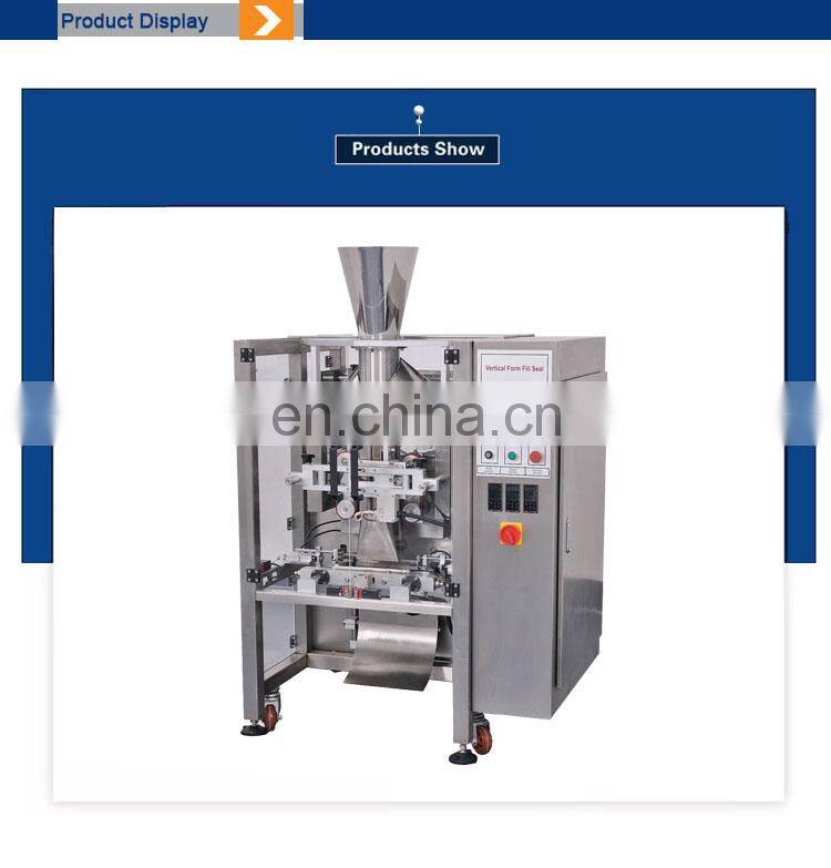 Automatic Multi head weigher vffs Screw Food Popcorn Silica Gel Packaging Machine Price