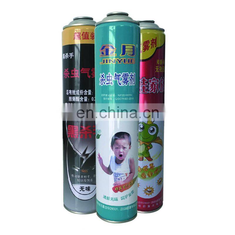 empty aerosol can for insecticide and empty aerosol can
