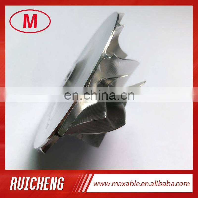 TD05H 52.56/80.00mm 7+7 blades high performance point milling Turbocharger milling/aluminum 2618/billet compressor wheel