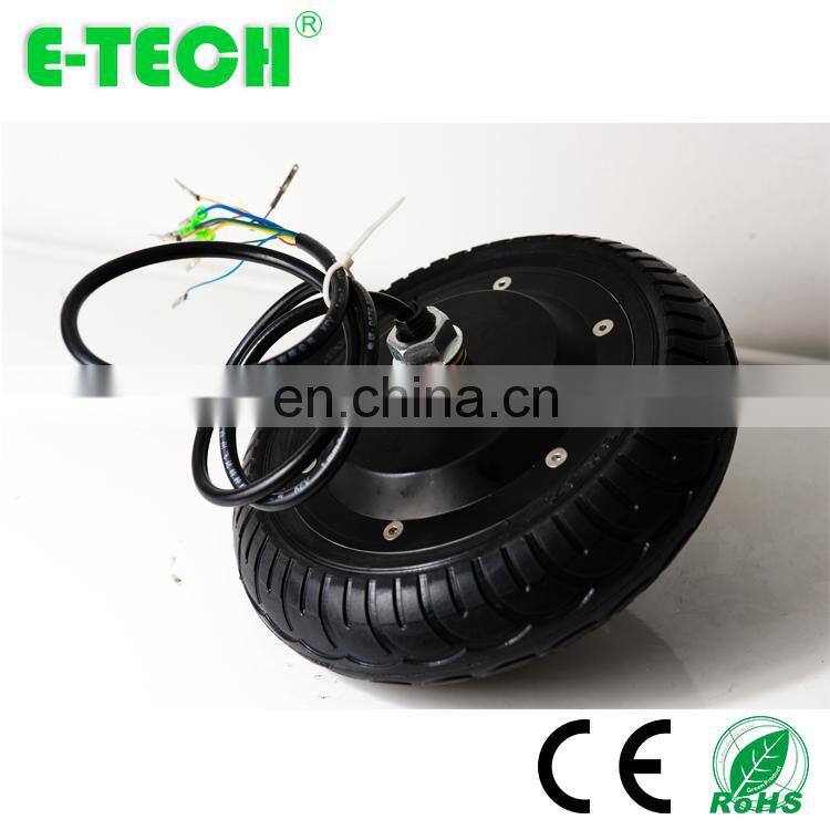 DC brushless electric bicycle conversion kti 8 inch scooter hub motor with ebs brake solid tire