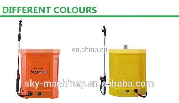 16l battery operated knapsack electrostatic insecticide self propelled sprayer