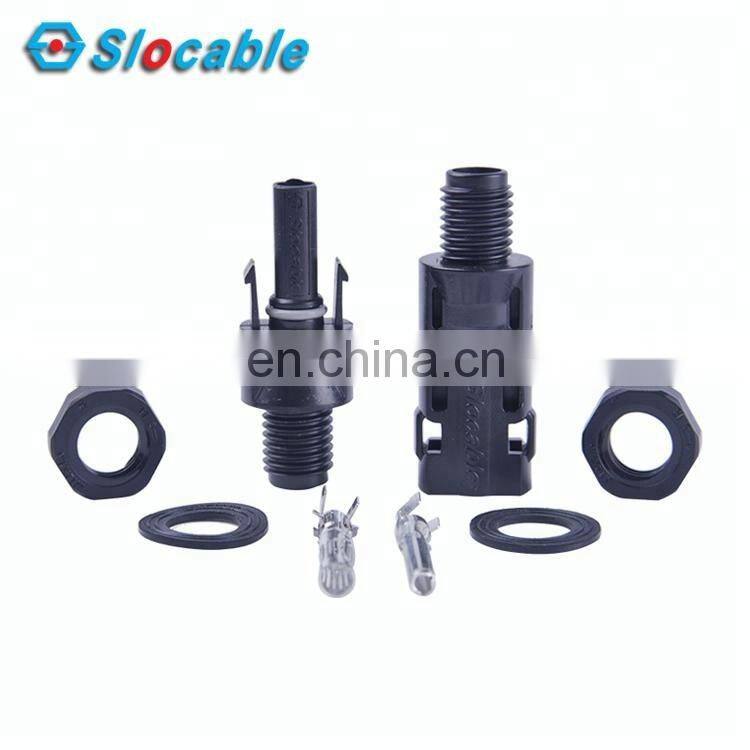 Compatible CN40 IP68 Waterproof Connector with Solid Copper Pin for Solar Panels