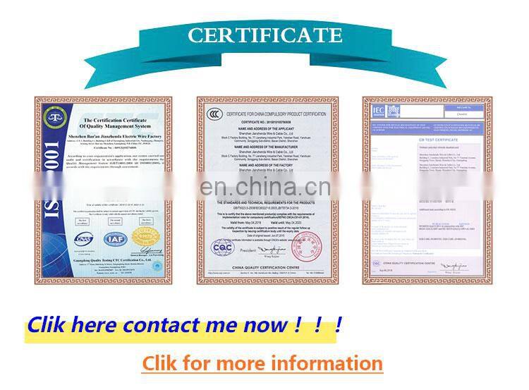 Free sample 2 core 1.5mm 2.5mm copper fire resistance control cable