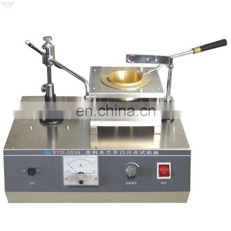 Lab petroleum equipment flash point tester