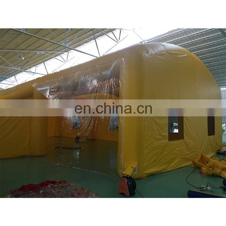 High Quality PVC Car Wash Tent Inflatable Car Wash Commercial Garage Tent Outdoor For Sale