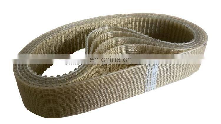 PU Truly Endless T2.5 98teeth Transparent light color seamless timing Belt driving belt