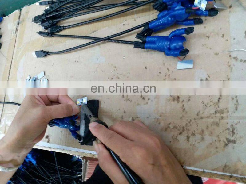 Children LED Night Light Flexible Multi Color Diver USB mini Cute Baby Night Light