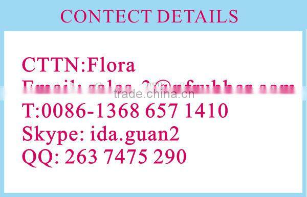 Factory supplier glass shower door rubber seals