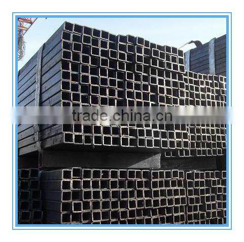 Rectangular steel pipe black