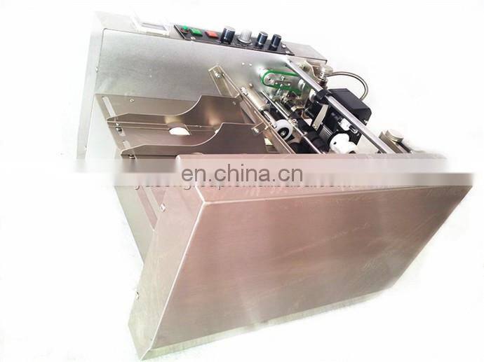 MY-300 automatic batch/lot/series number expiry date embossing printing machine for plastic bags/aluminum foil
