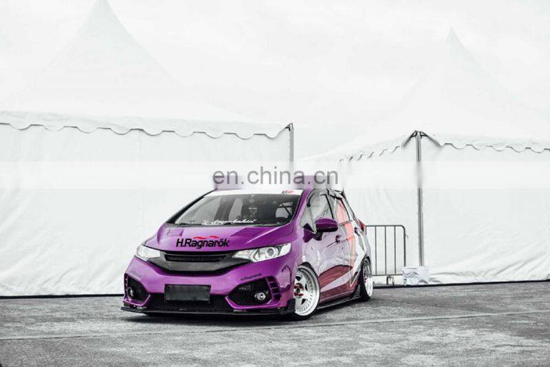 Runde Hot Sale For 14-18 Honda Fit Upgrade To Modified TYPER Large Surround GK5 Upgrade Front Rear Bumper Side Skirt Body Kit