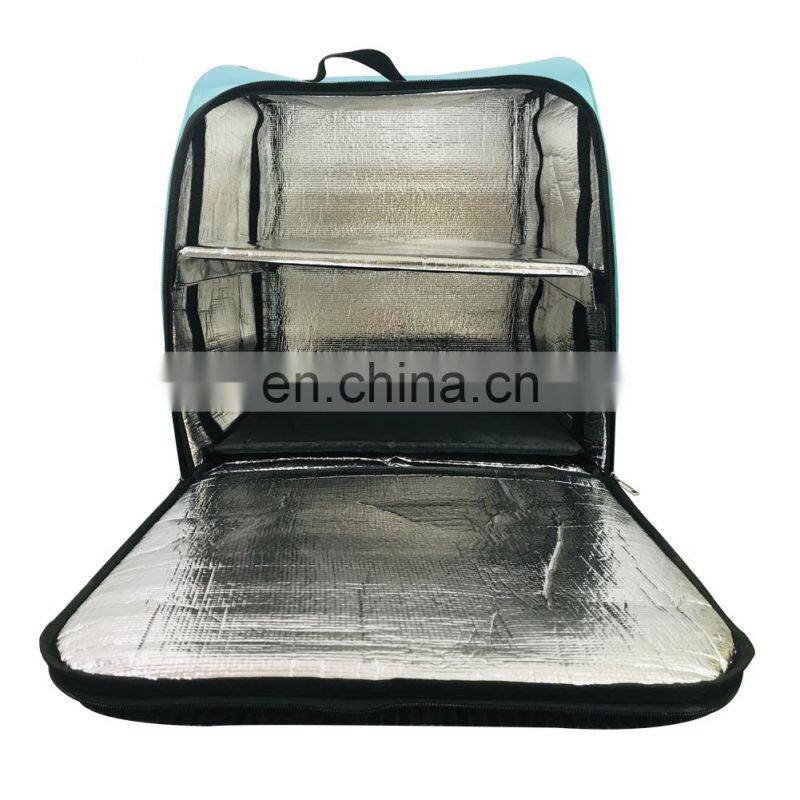 Motorcycle Waterproof Custom Logo Food Delivery Backpack Pizza Bag Bike Delivery Bag