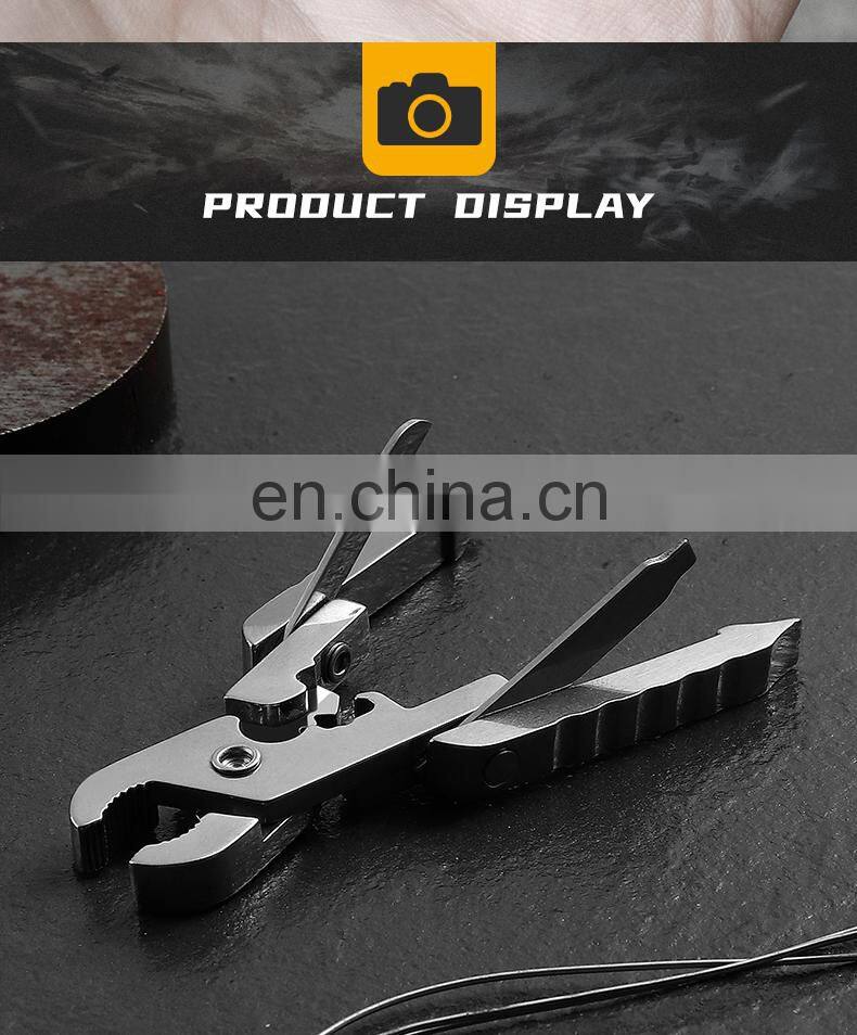 Outdoor Multifunctional Tools Stainless Steel Pliers EDC Combination Folding Pocket Tools Gift Customization