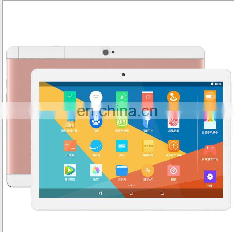 Android Tablet 10 inch Quad Core 1GB+16 GB/2GB+32GB Tablet PC With Phone Call Tablet Support OEM Customized Brand