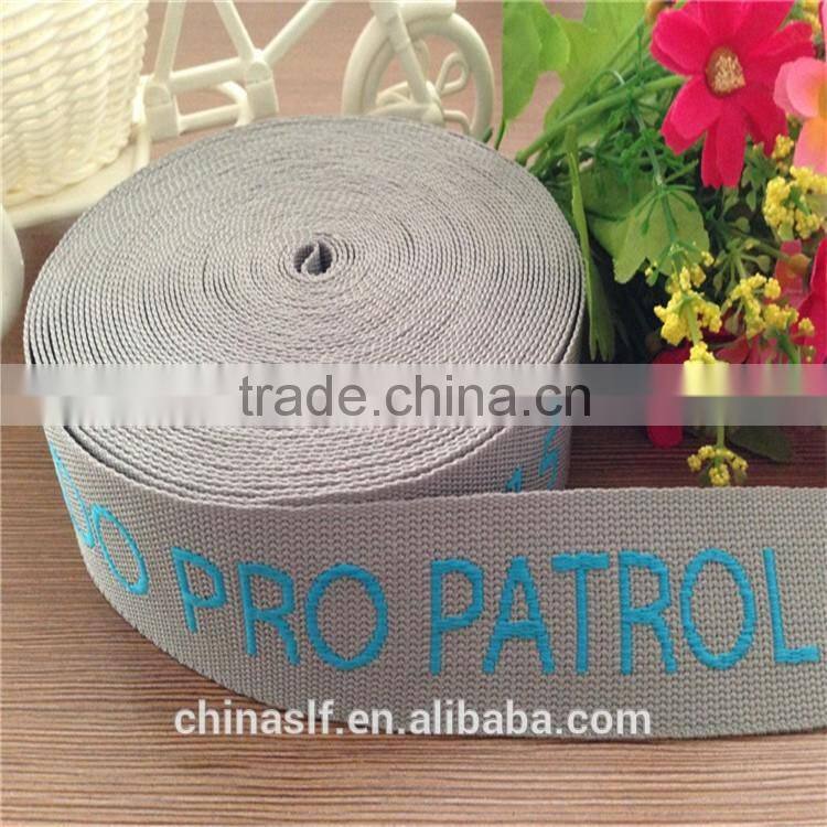 High quality wide webbing polyester webbing