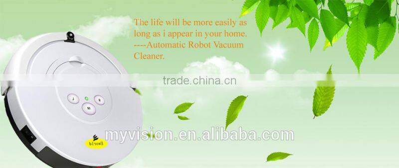 Robotic vacuum cleaner M881 low noise only dry for home ,school,hotel