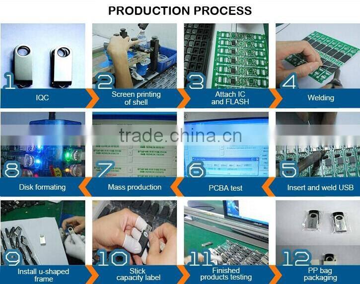 Custom logo wholesale usb flash drives aluminum material