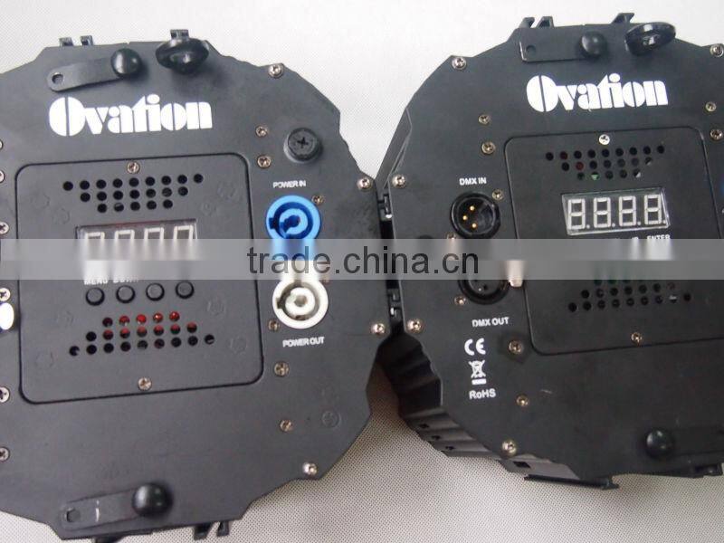 DMX control newest linkable hight power stage par light 24*12W par can