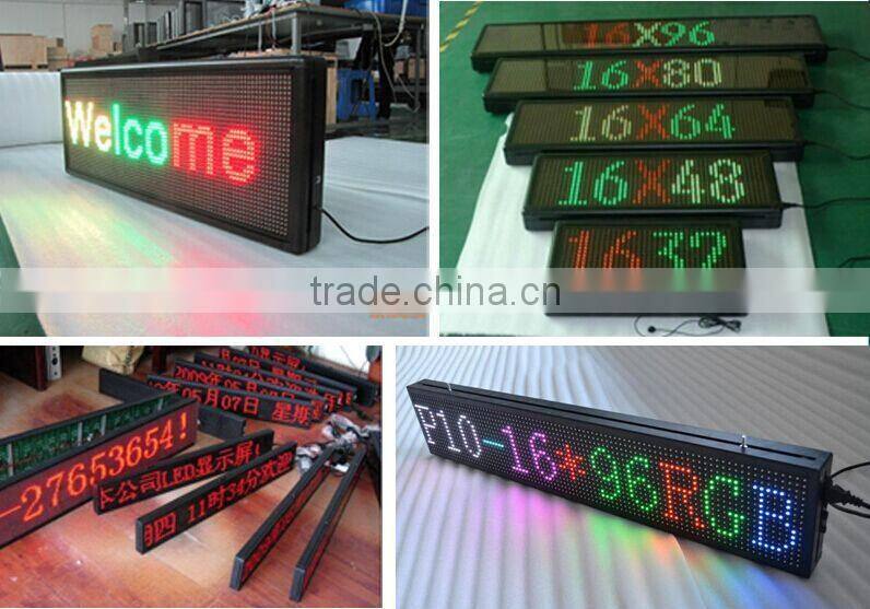 cheap flight electronic led sign